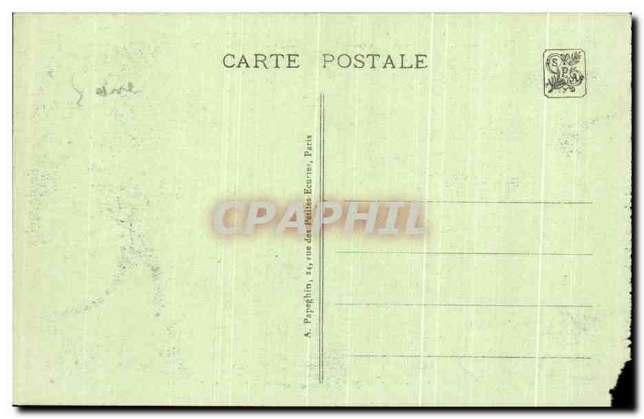 CPA Exposition Internationale Dez Arts Decoratifs Paris Porte De La Concorde — Rückseite