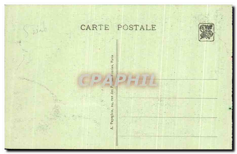 CPA Exposition Internationale Dez Arts Decoratifs Paris Porte D'Honneur — Rückseite