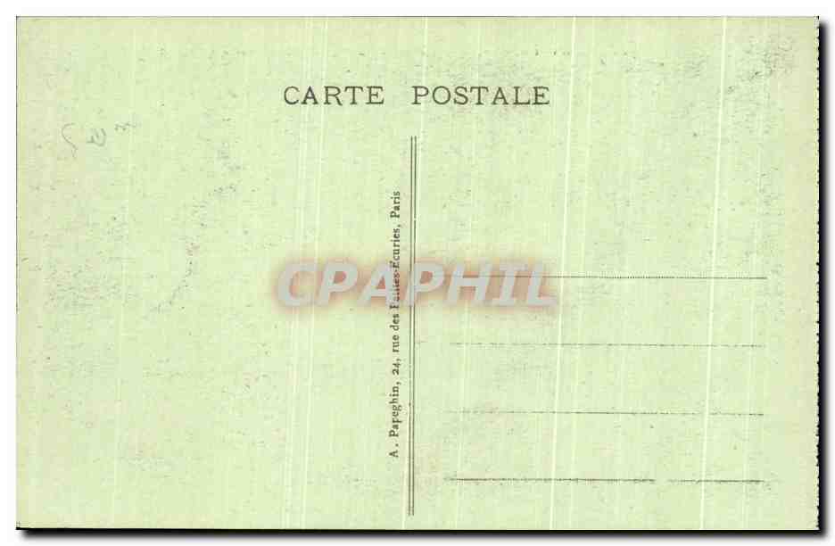CPA Exposition Internationale Dez Arts Decoratifs Paris Pavillon National De La Grande Bretagne — Rückseite