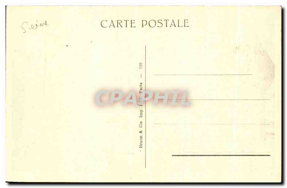 Paris — Exposition Internationale des Arts Décoratifs, 1925 — Les Boutiques du Pont Alexandre — Rückseite