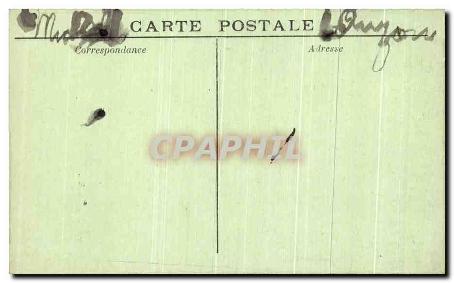 CPA Societe Anayme Hydro Glisseurs Dumond Galvin Paris Bateaux — Rückseite