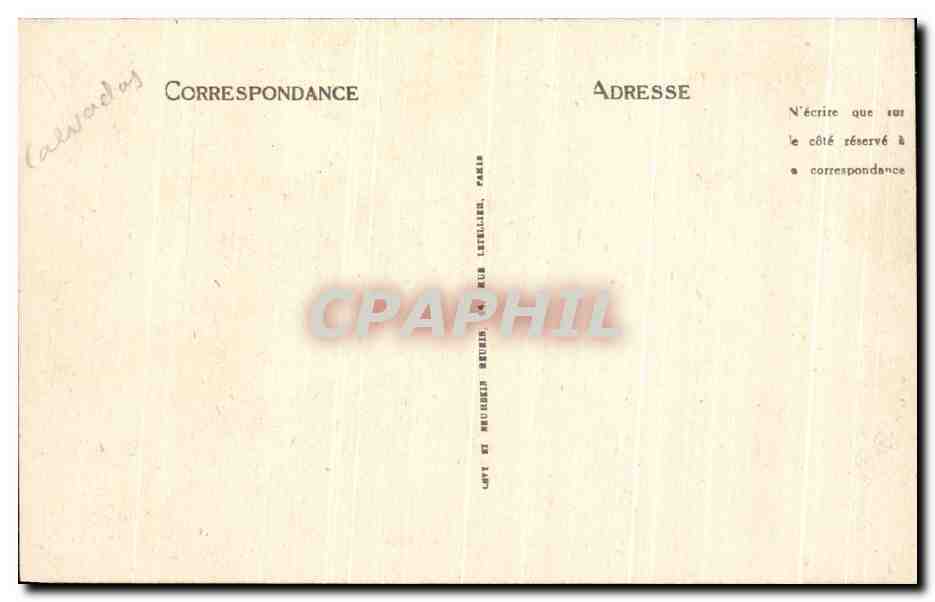 CPA La Delivrande A l'Autel de la Delivrande j ai prie pour vous — Verso
