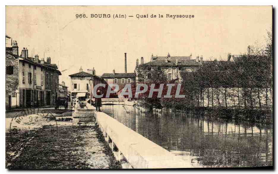 CPA Bourg Quai de la Reyssouze