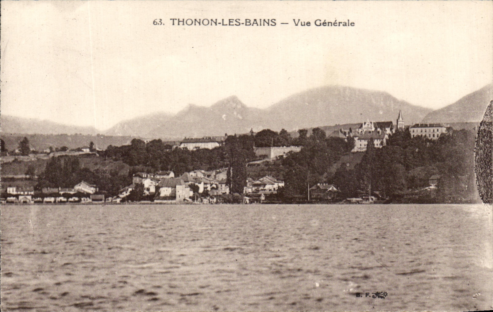 Thonon-les-Bains — Vue Générale — B.F. n°63