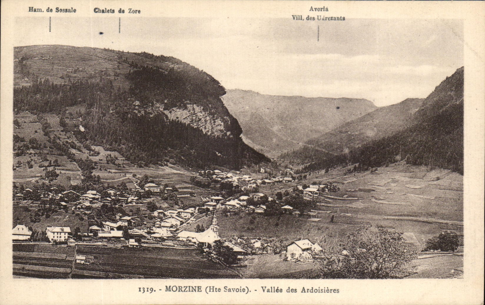 Morzine (Haute-Savoie) — Vallée des Ardoisières — éditeur L. Fauraz