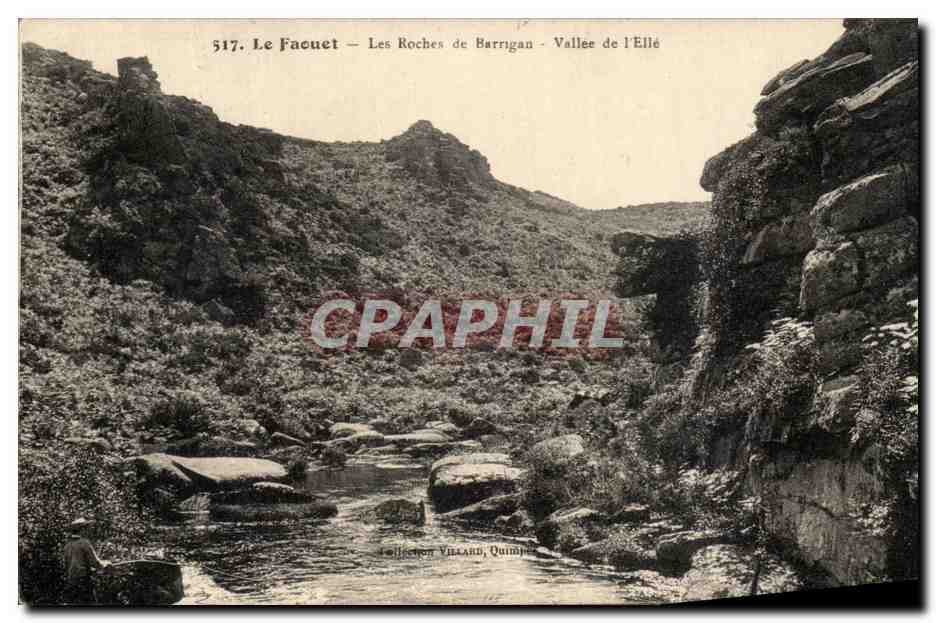 Le Facuet — Les Roches de Barrigan — Vallée de l'Ellé — Collection Villand, Quimper