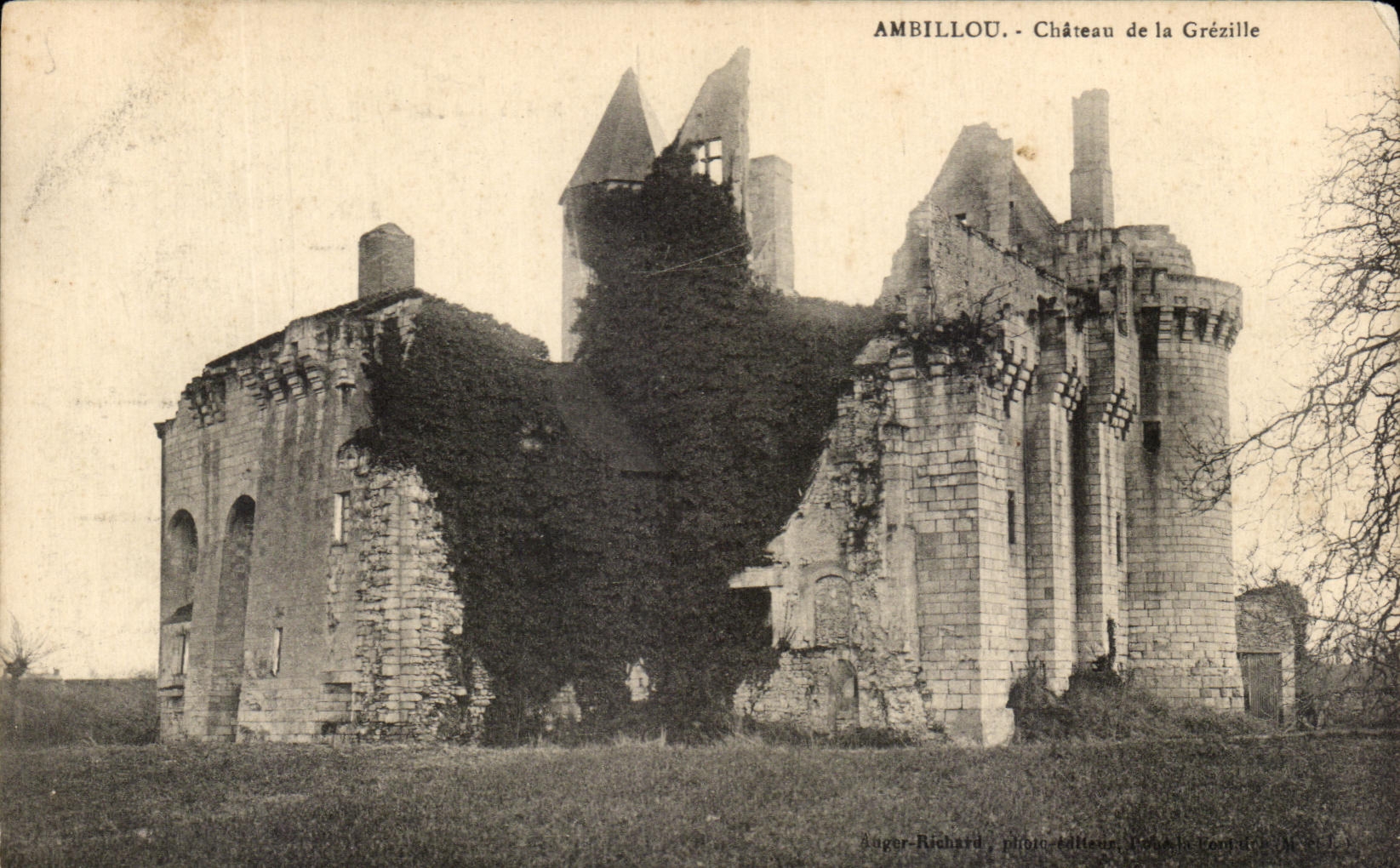 CPA Ambillou Chateau de la Grezille
