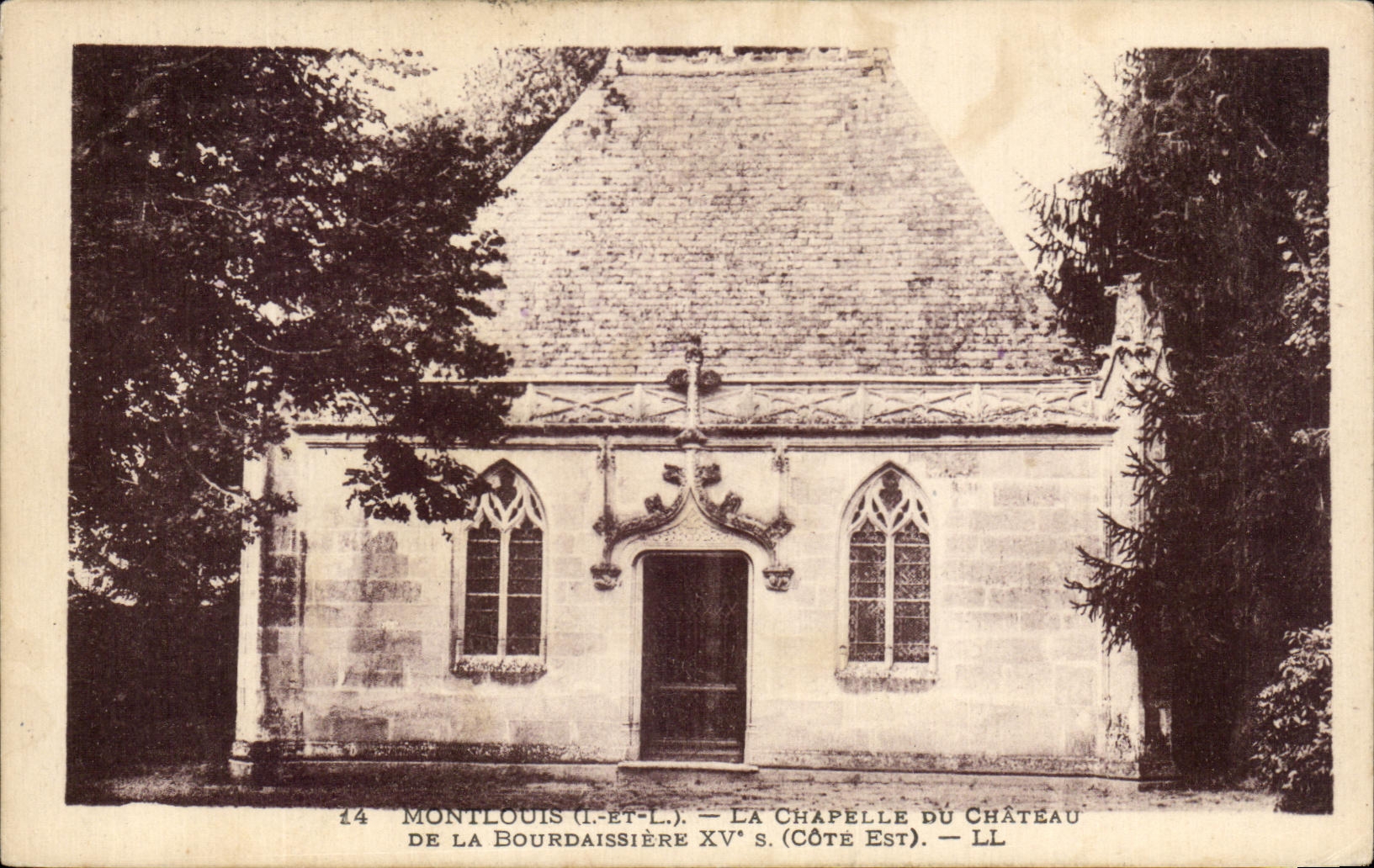 CPA Montlouis La Chapelle Du Chateau De la Bourdaissiere 