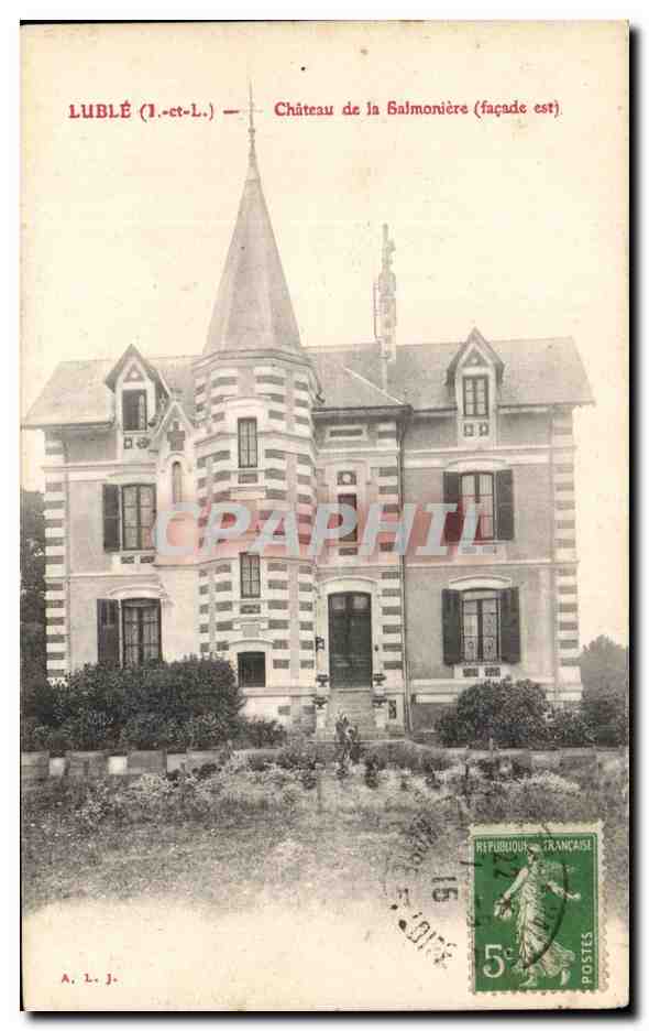 CPA Luble Chateau de la Balmoniere