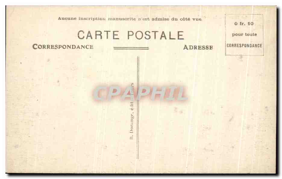 CPA La Membrolle Chateau de l'Aubriere  — Rückseite