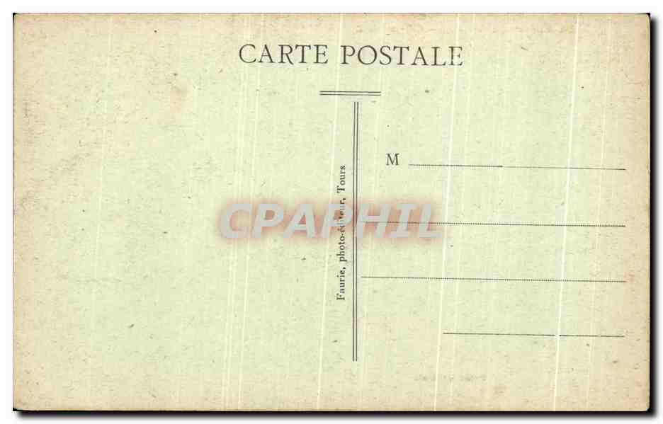 CPA La Membrolle Chateau de Bel Air — Rückseite