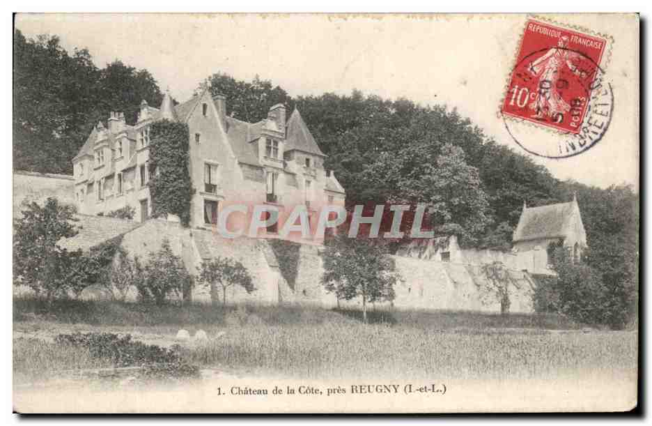 CPA Chateau de la Cote Pres Reugny