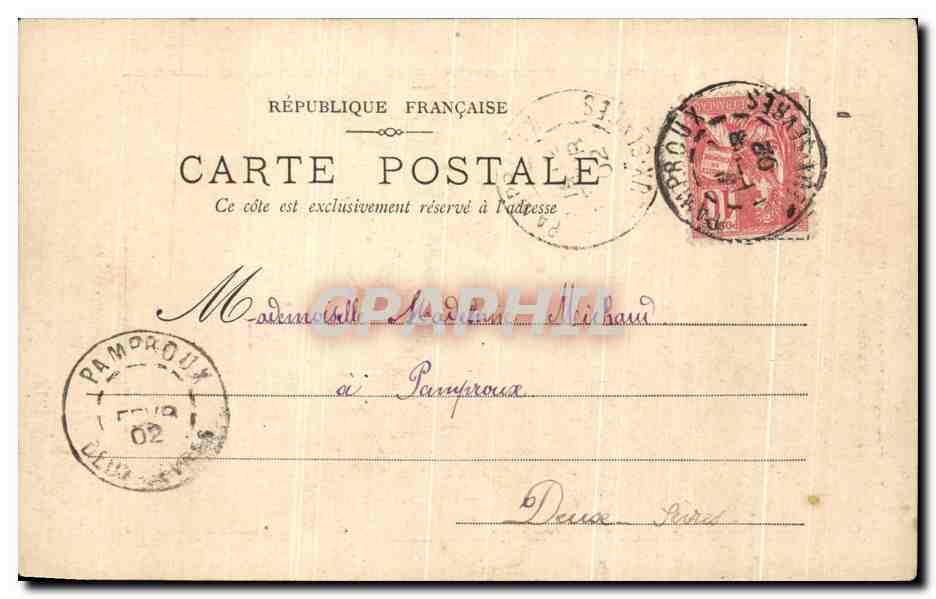 CPA Les Monuments historiques de la France Saint Epain Porte laterale cote de la Ville — Rückseite