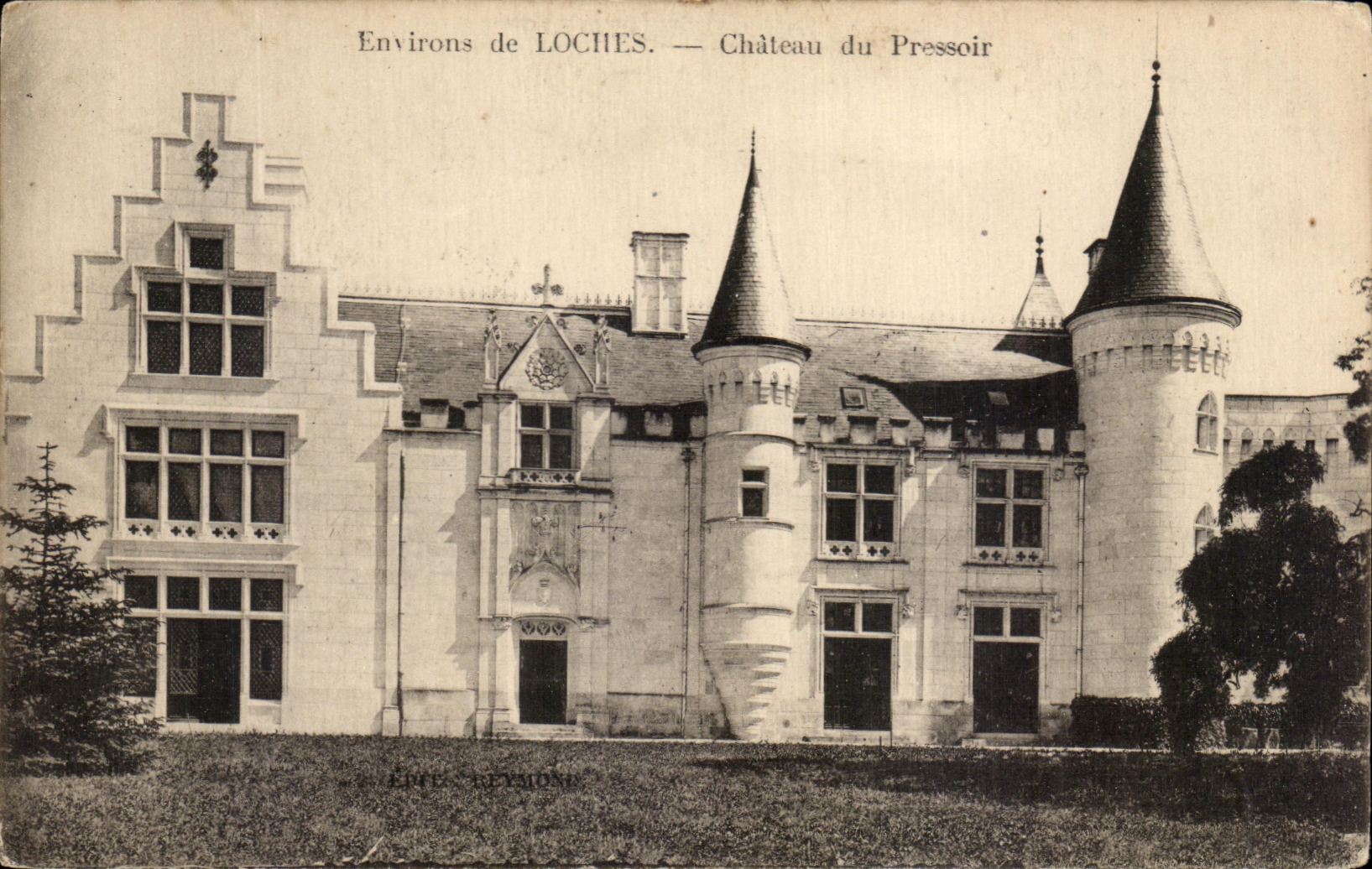 CPA Environs De Loches chateau Du Pressoir