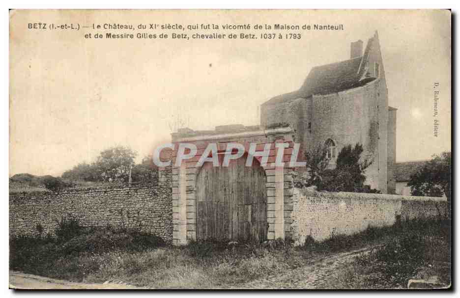 CPA Betz Le chateau Qui Fut La Vicomte De La Maison De Nanteuil