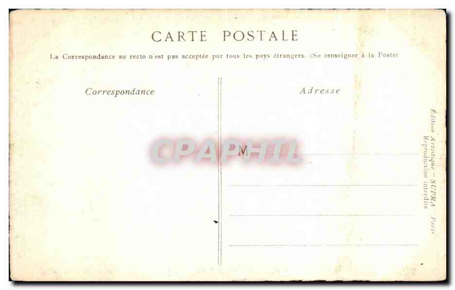 CPA la vallee De la Loire Indre et Loire chateau de l'islette siede — Rückseite