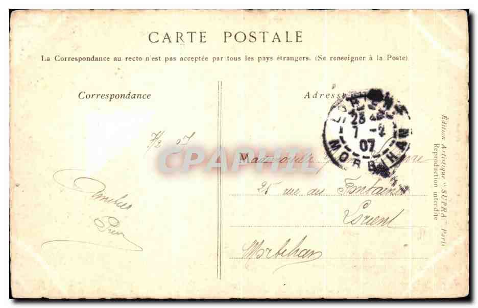 CPA la vallee De la Loire Indre et Loire chateau de l'islette  — Rückseite