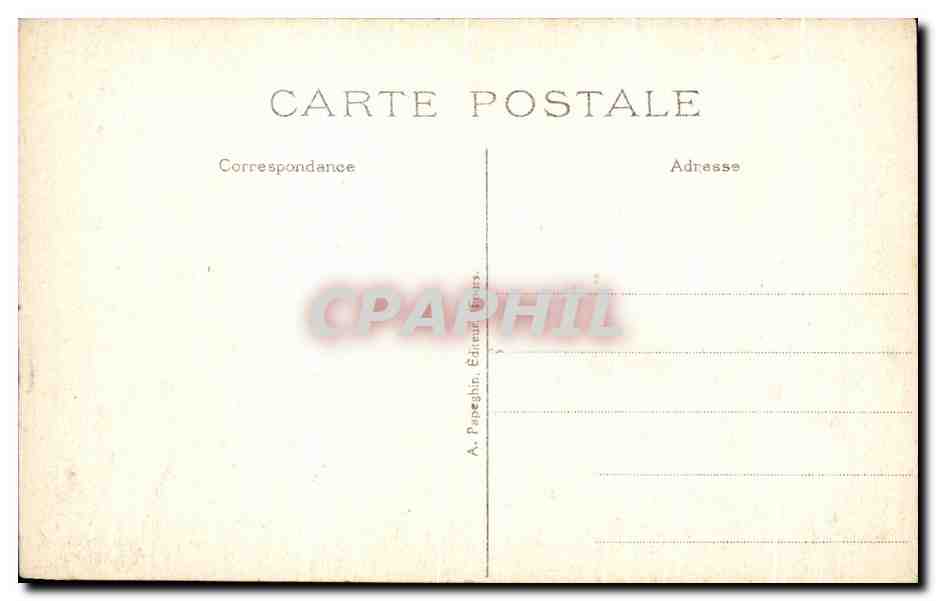 CPA La Membrolle Chateau de l'Aubriere  — Rückseite