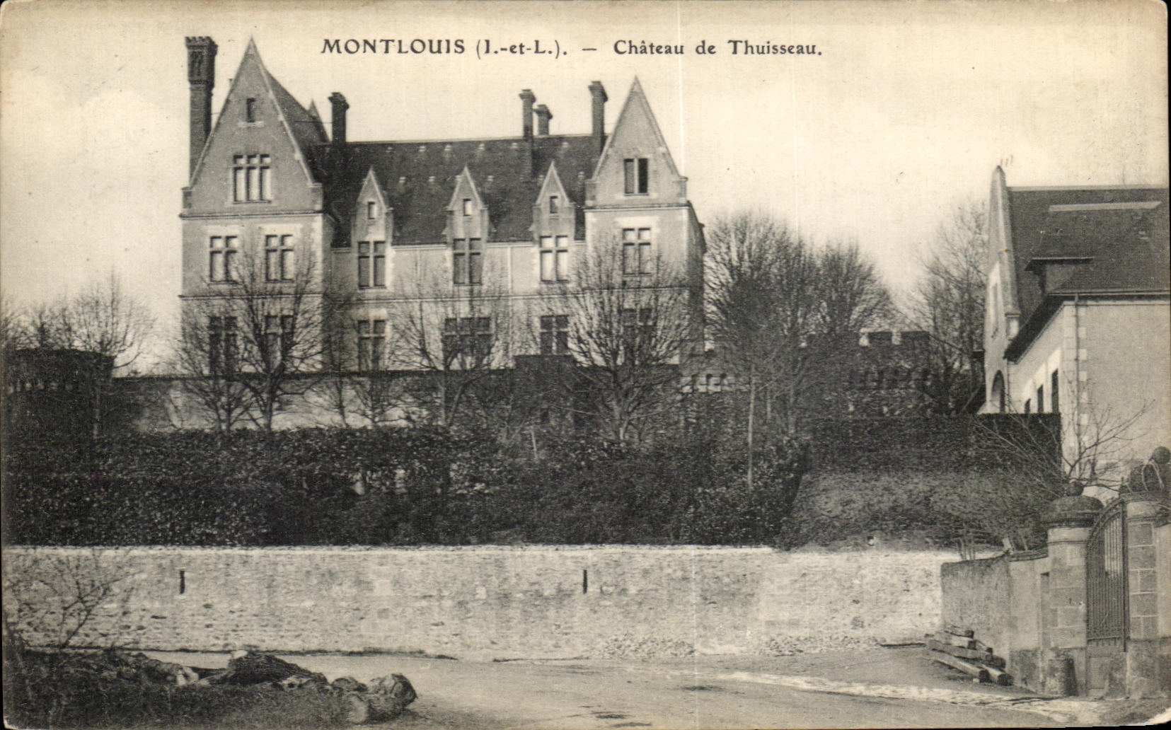 CPA Montlouis Chateau De Thuisseau