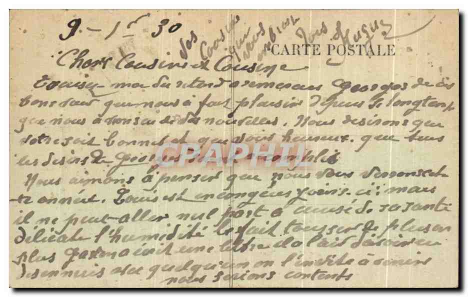 CPA Tours Palais De Justice Bati En 1850 Sur Les Dessins Du Touragean Jacquemin — Rückseite