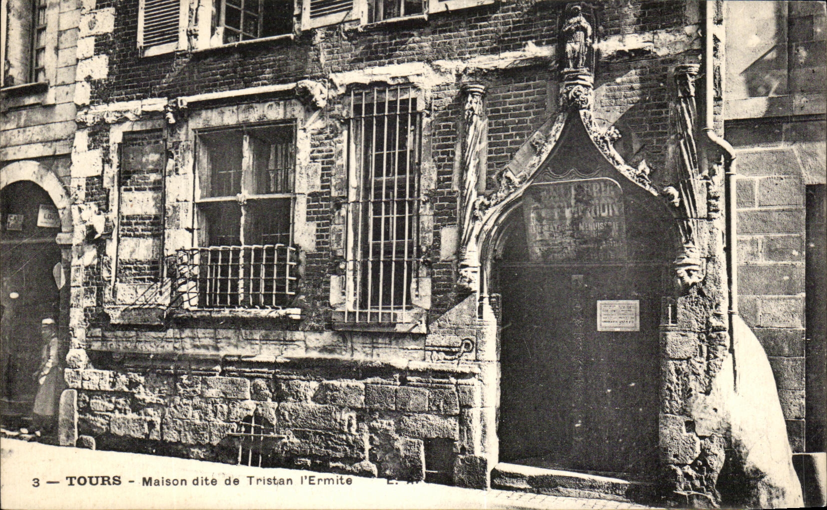 CPA Tours Maison Dite De Tristan l'Ermite