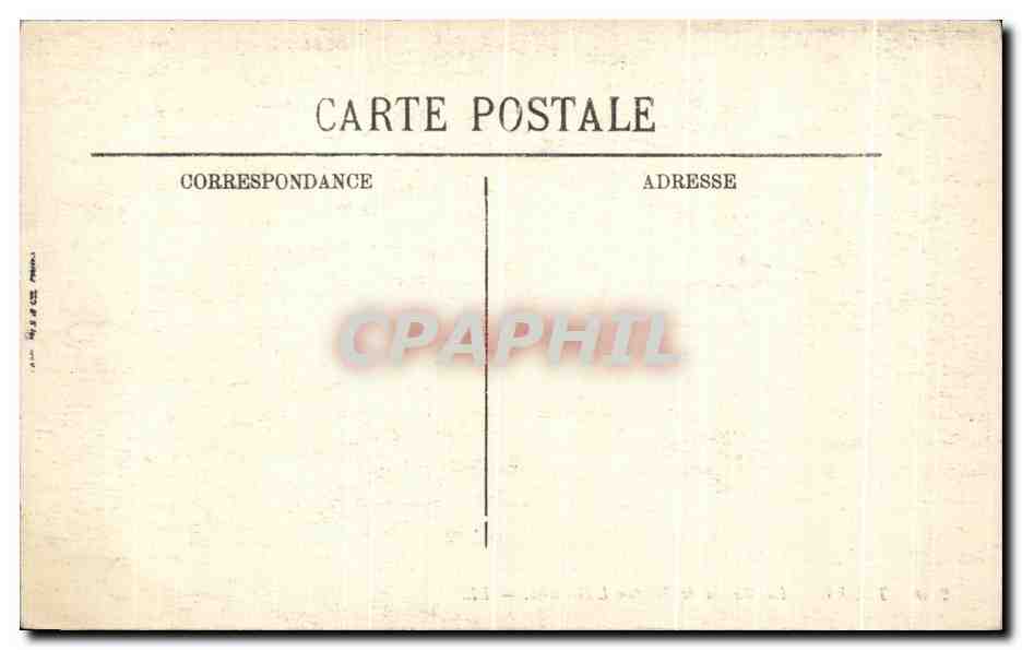 CPA Tours La Maison de Tristan L'Hermite — Verso