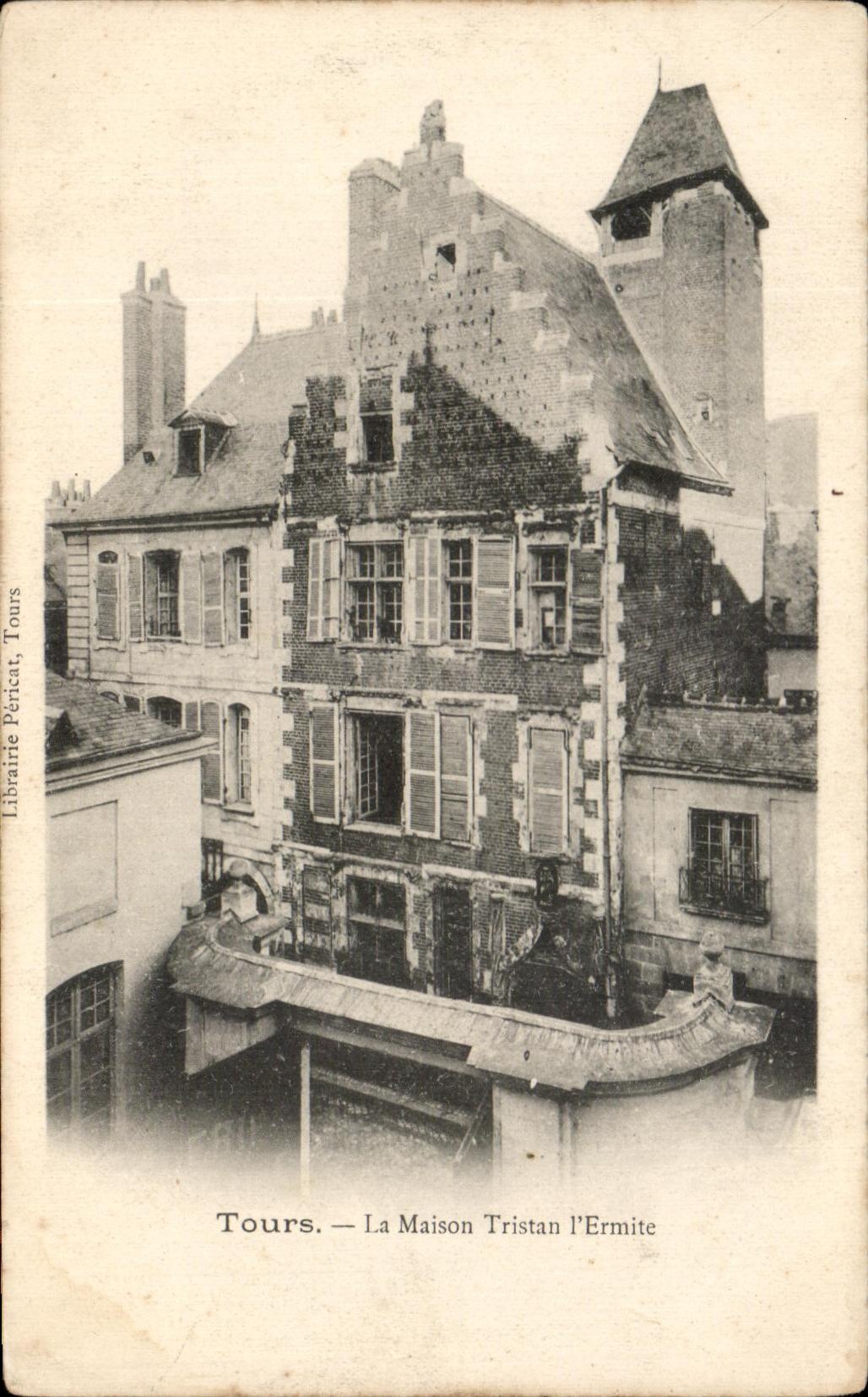 CPA Tours La Maison de Tristan I'Ermite