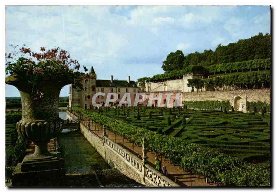 CPM Villandry Le Chateau Renaissance et les jardins 
