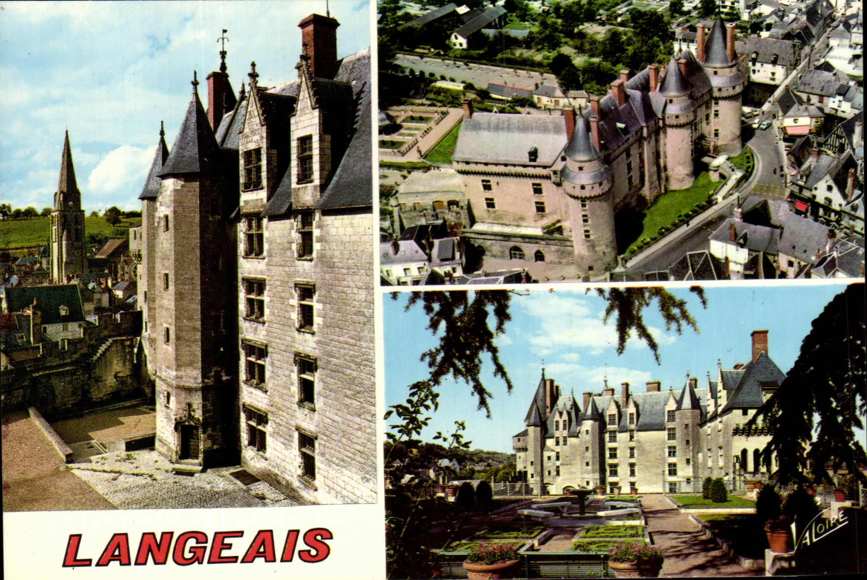 CPM Langeais Le chateau