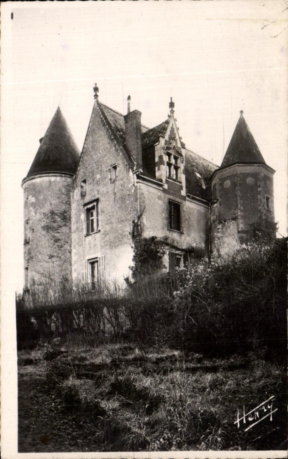 CPA Charge Chateau de la Roche Alphonse Daudet
