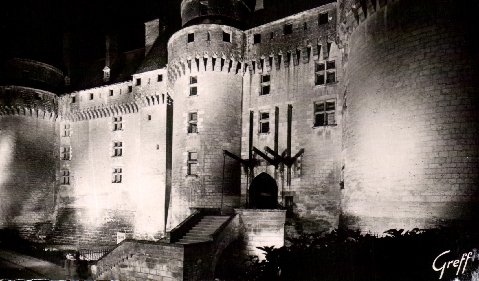 Château de Langeais — illuminé — Greff, éditeur
