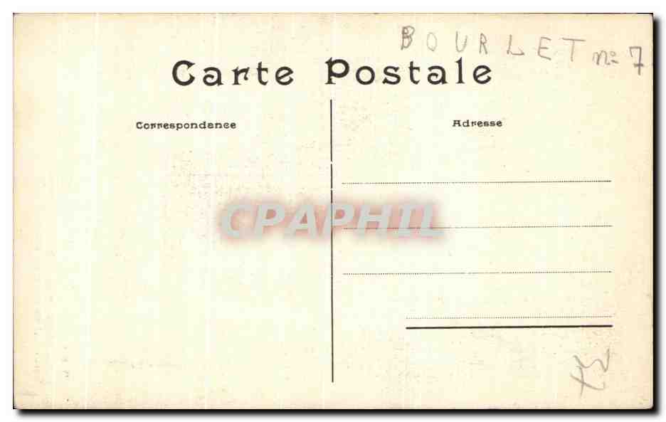CPA Tours Maison de Tristan l'Ermite Rue Brissonnet — Rückseite