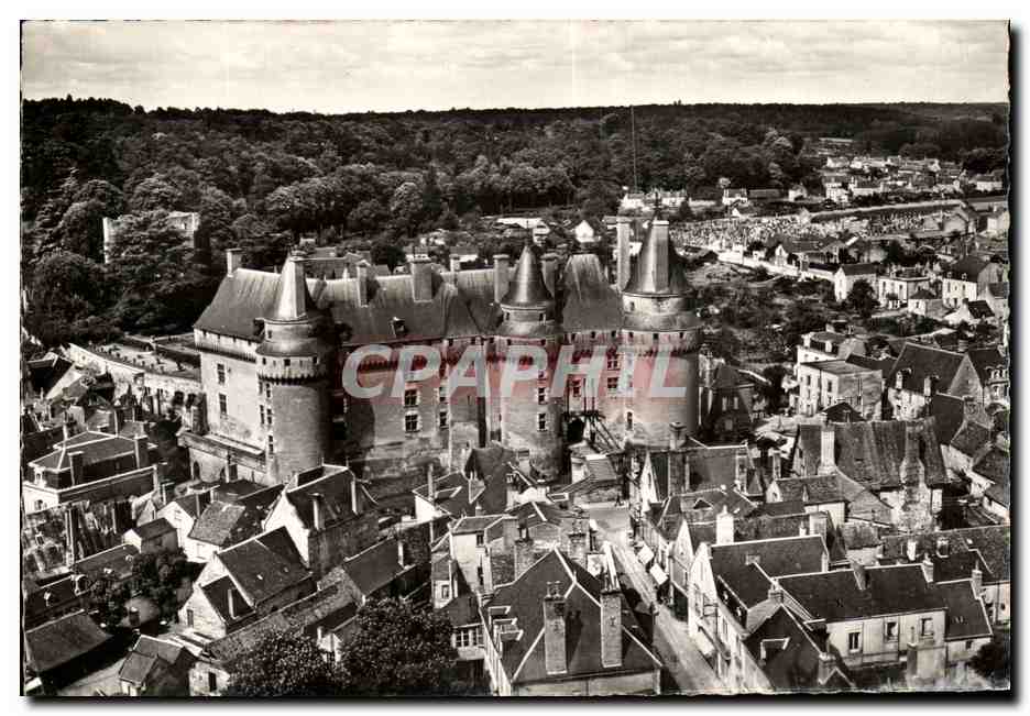 Château de Langeais — vue aérienne — Édition ALFA, Paris