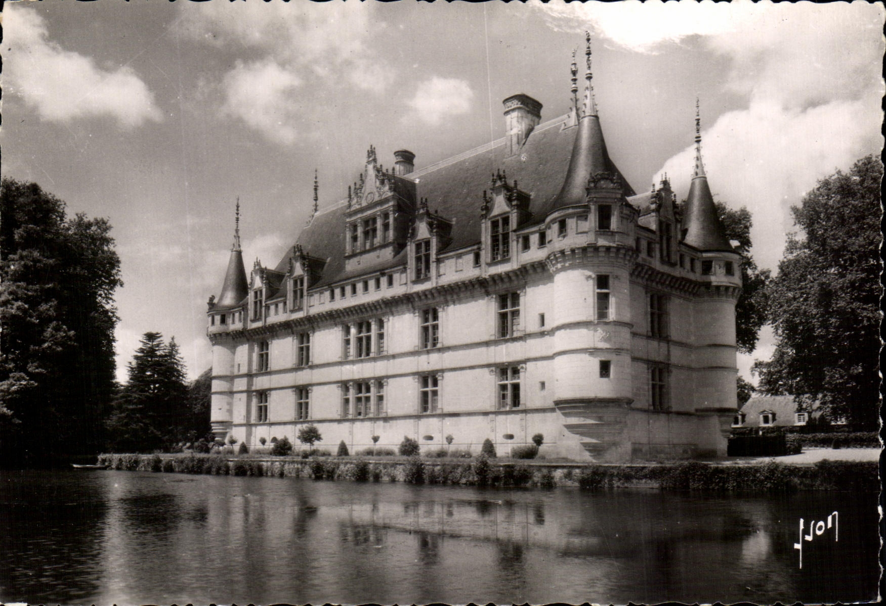 CPSM Azay Le Rideau le Chateau