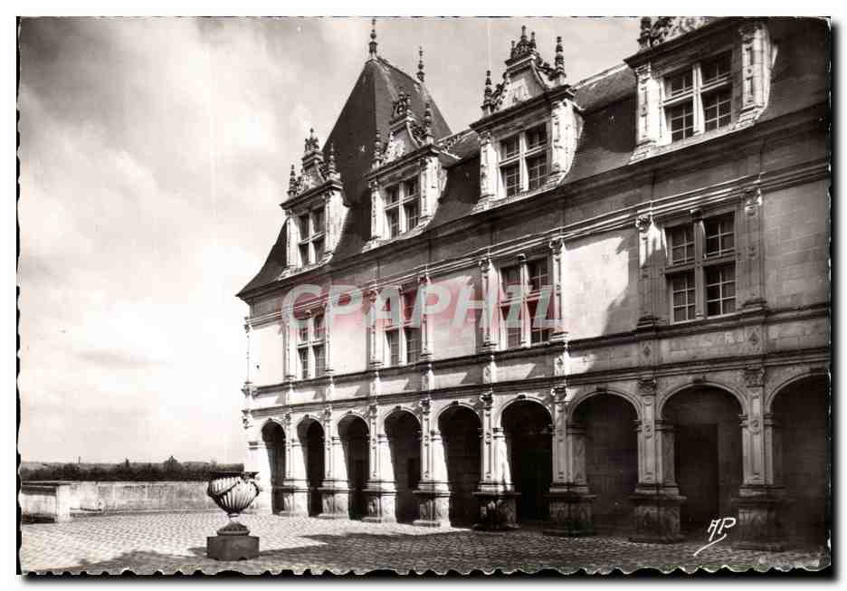 CPSM Chateau de Villandry La Cour d'Honneur 