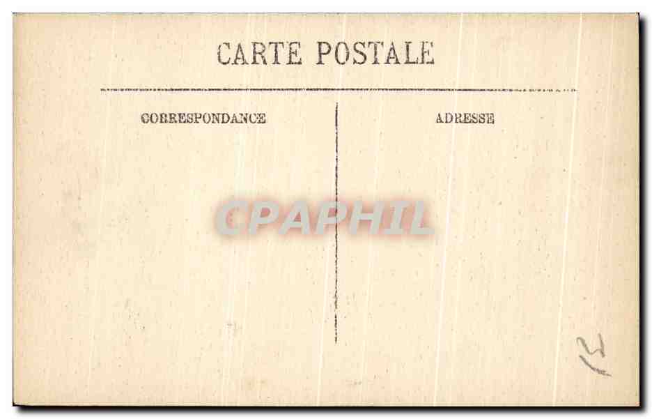 CPA Saint Marchellin du Champ de Mars Le jet d'Eau — Rückseite