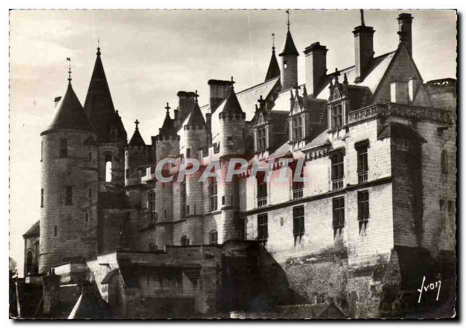CPSM Chateau de Loches Facade Orientale et tour d'Agnes Sorel