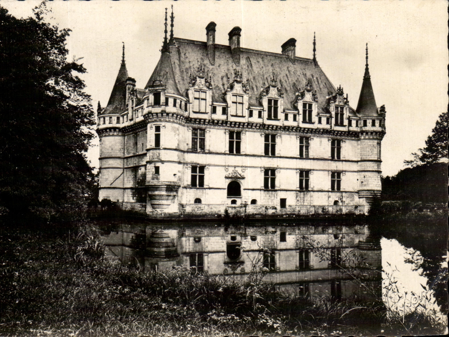 CPSM Azay Le Rideau Le Chateau