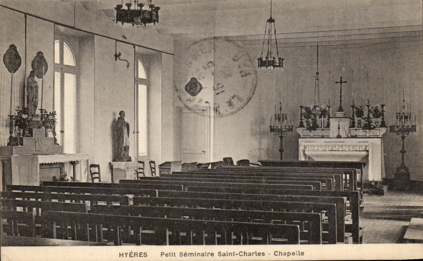 CPA Hyeres Petit Seminaire Saint Charles Chapelle