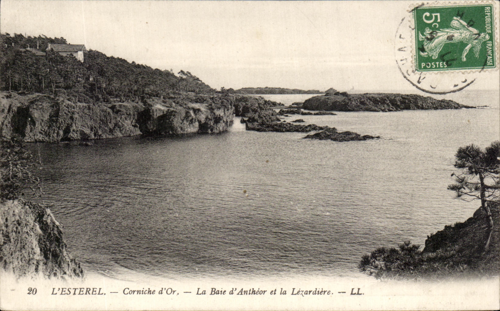 L'ESTEREL — Corniche d'Or — La Baie d'Anthéor und die Lézardière — LL. n°20