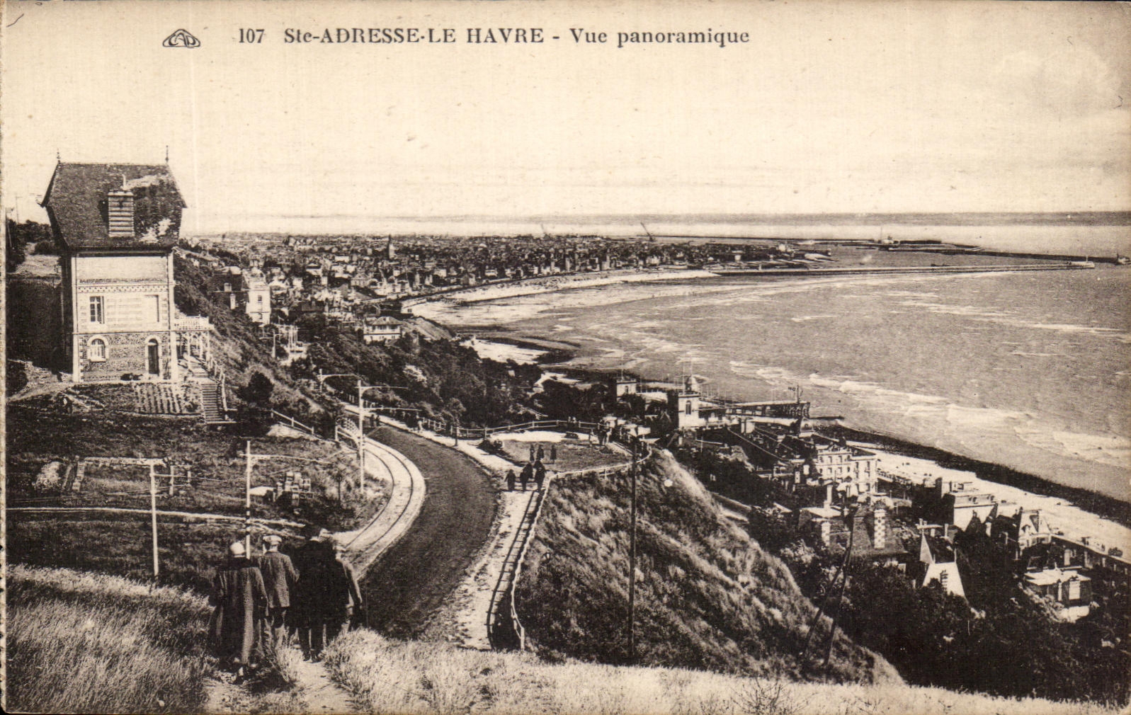 CPA Ste Adresse Le Havre Vue Panoramique