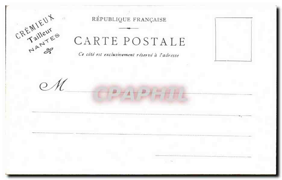 CPA Tenderesse Maternelle Musee du louvre Vigee lebrun — Rückseite