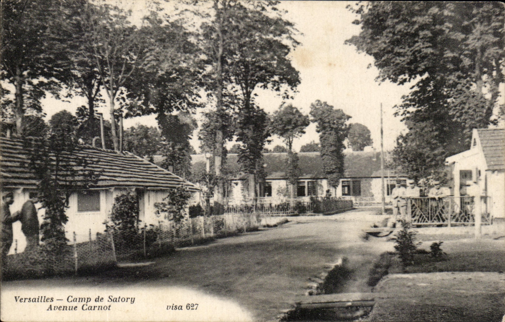 Versailles – Camp de Satory – Avenue Carnot — visa 627