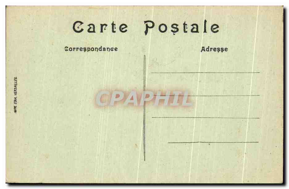 Versailles – Camp de Satory – Avenue Carnot — visa 627 — Rückseite