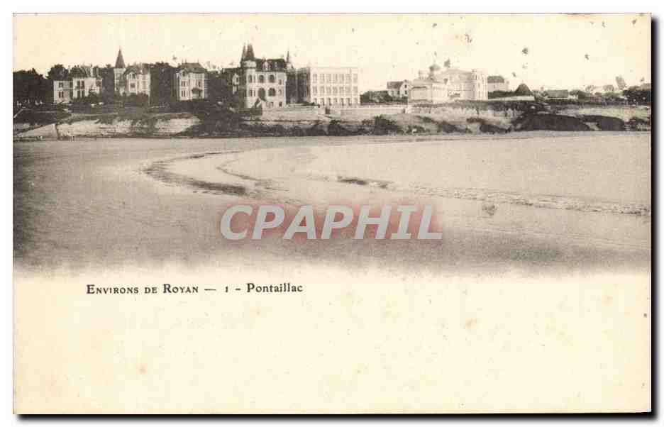 Environ de Royan — Pontaillac — éditeur inconnu, n° de série 1