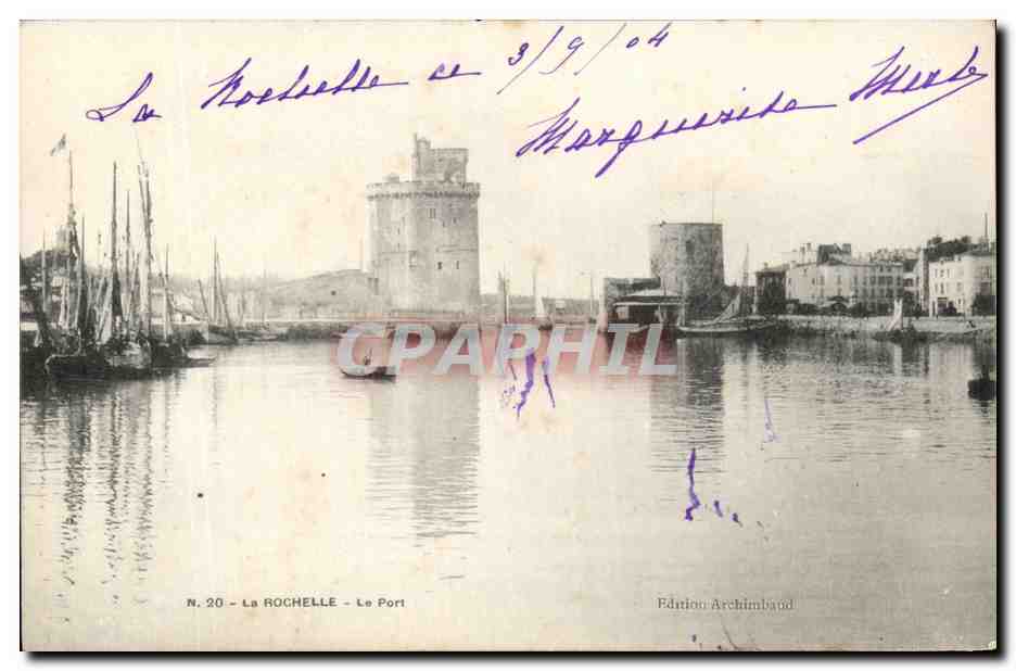 La Rochelle - Le Port — N. 20 — Édition Archimband