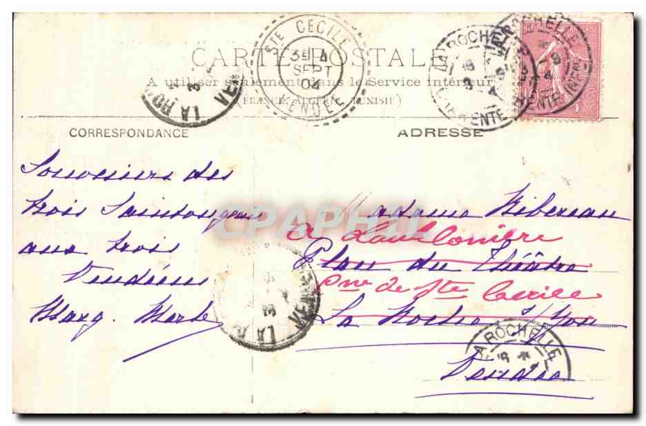 La Rochelle - Le Port — N. 20 — Édition Archimband — Verso