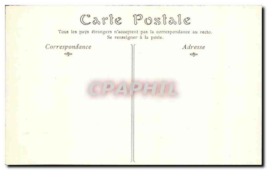 La Rochelle — Table et Fauteuil du Maire Guition — ND. Phot. — Verso