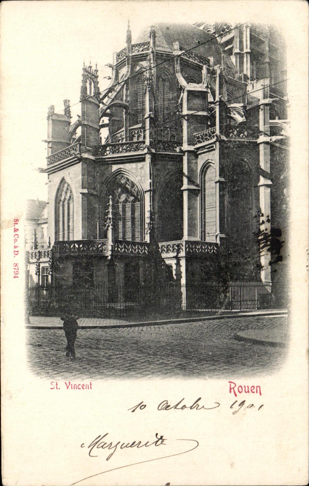 CPA St Vincent Rouen
