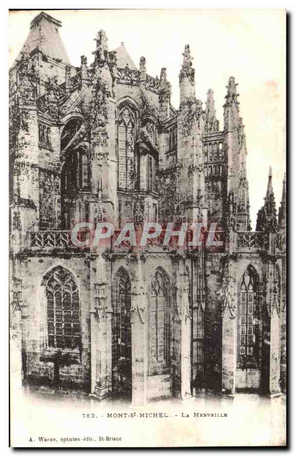 Mont-Saint-Michel - La Merveille - A. Waron, opticien-édit., St-Brieuc